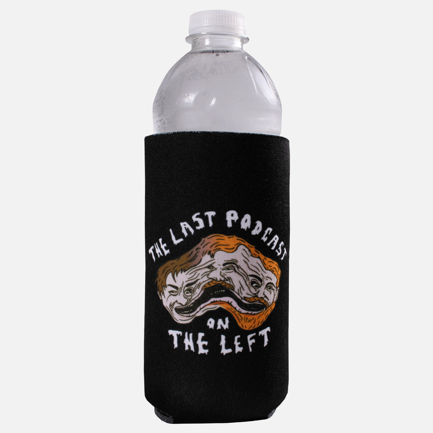 photo of assimilation koozie with water bottle inserted. 