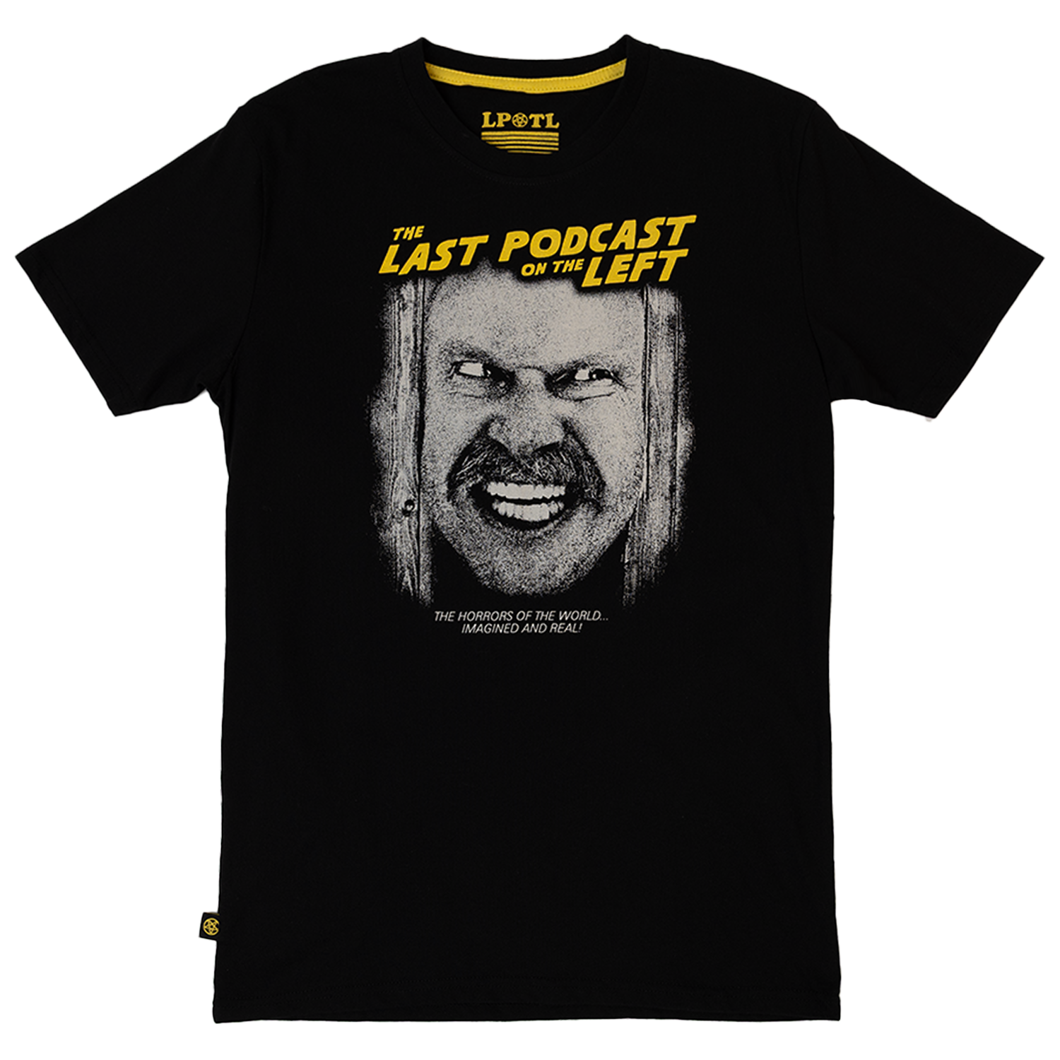 HERE'S HENRY!! Tee with graphic of Henry's face coming through wall