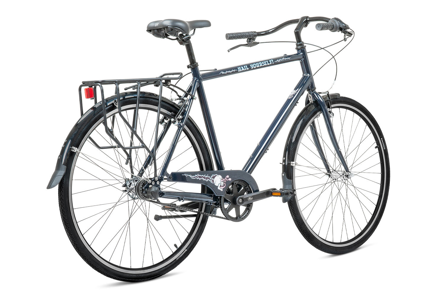 rear 1/4 photo of LPOTL dark rider cruiser.