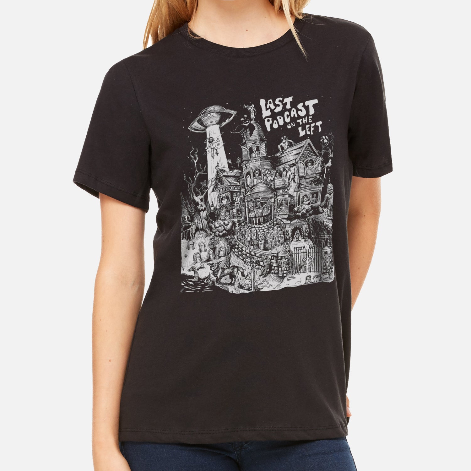 Women's Haunted House Tee Preorder Ends 5/28/21