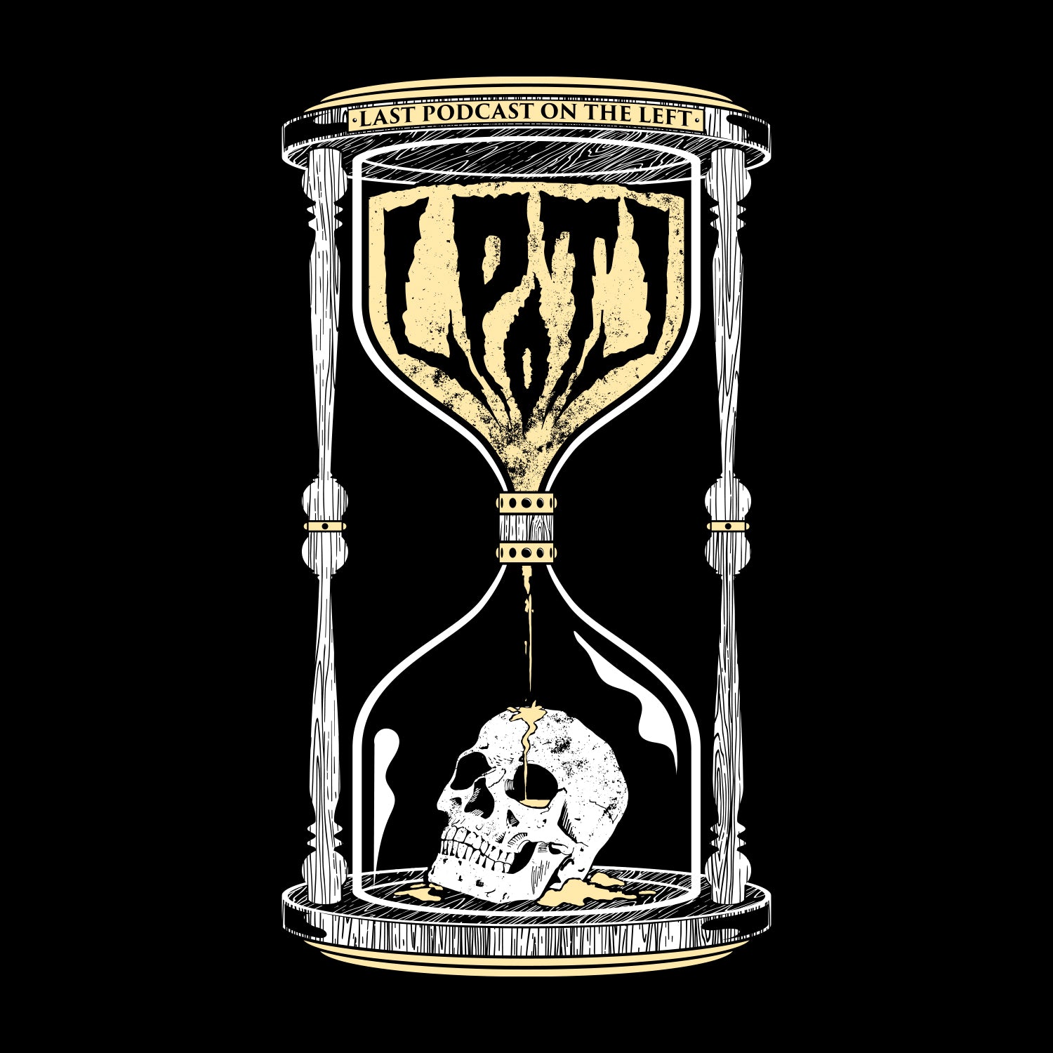LPOTL hourglass skull graphic
