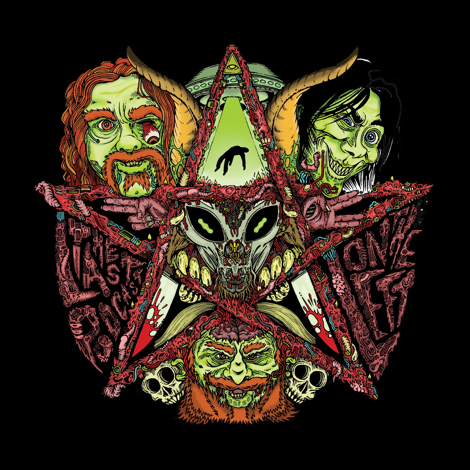 star design with last podcast on the left team in green